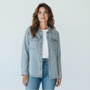 Universal Thread Light Blue Denim Shirt